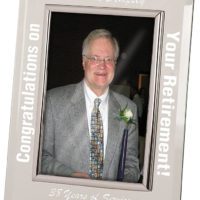 Picture Frame with Silver Trim