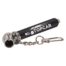 3 1/4" Black Tire Pressure Gauge with Keychain