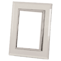 Picture Frame with Silver Trim
